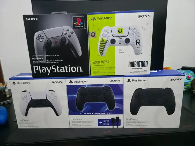 Controle Dualsense PS5, Lacrados (aceito cartão)