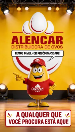 ALENCAR DISTRIBUIDORA DE OVOS.A QUALIDADE QUE VOCÊ PROCURA ESTA AQUI.ATACADO E NO VAREJO 
