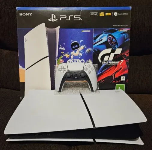 PS5 Slim Digital 850gb - Nota Fiscal (Garantia até Novembro 2026)