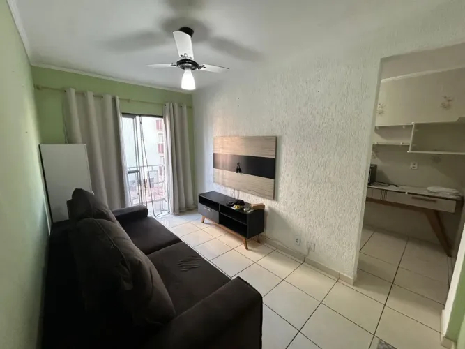 Apartamento Mobiliado para Locação Definitiva no Caiçara, Praia Grande/SP.