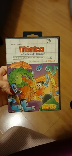 Jogo Master System III Mônica no castelo do dragão