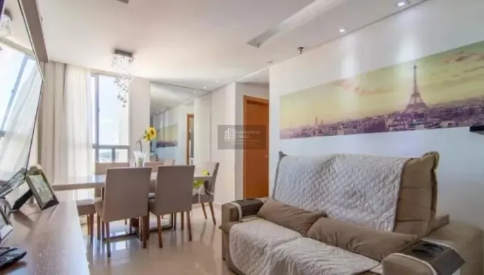Condomínio Spazio Treviso - Apartamento 2 Quartos suite com Armários e 2 vagas  Bairro Cas