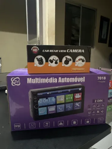 Multimídia Automotivo + câmera de ré