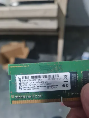Memória Smart Pc4-2666V 4GB
