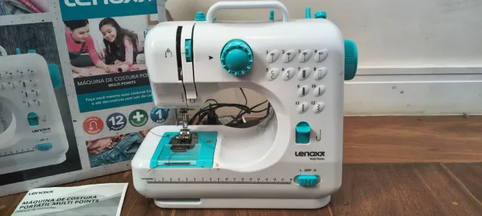 Máquina de costura portatil lenoxx