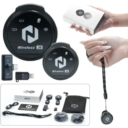Microfone zcco j6