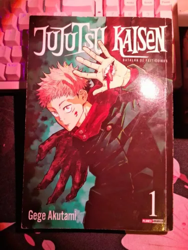 Mangá Quadrinho Jujutsu Kaisen Volume 1