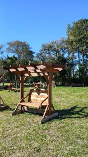 Namoradeira com Pergolado