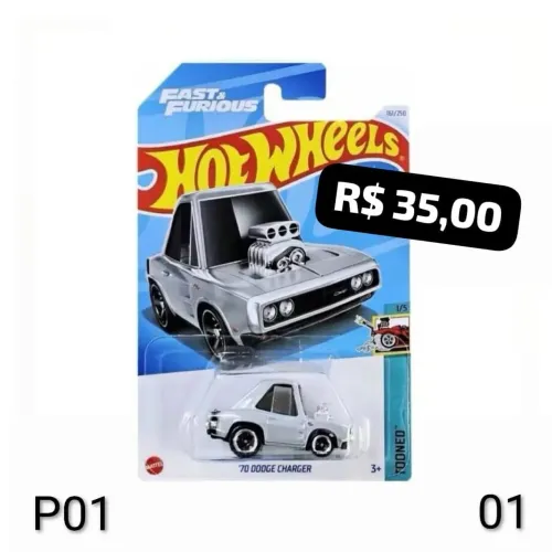 Hotwheels '70 Dodge Charger (tooned)