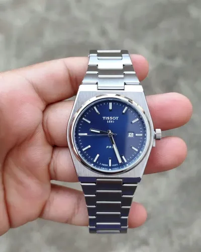 Relógio Tissot PRX Mostrador Azul