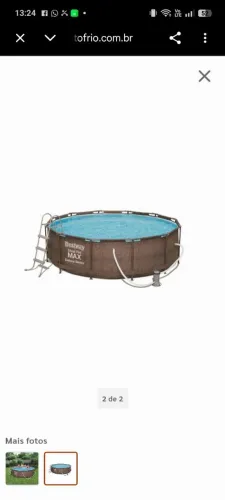 Piscina tubular luxo 10.000 litros 