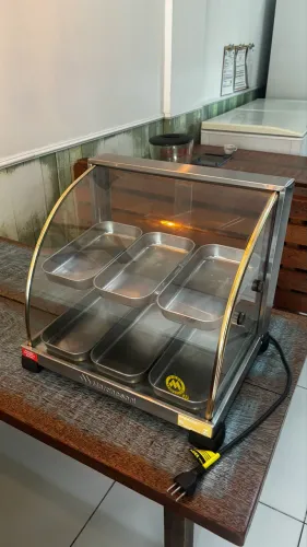 Estufa para salgados