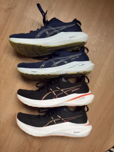 Tênis asics dois pares