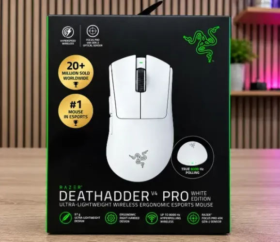 Mouse Gamer Razer Deathadder V4 Pro Wireless