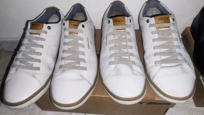 Sapatos ferracini jeep 1358d creme