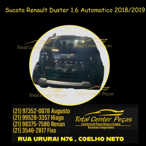 Sucata Renault Duster1.6