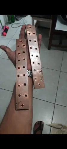 Barramento de som automotivo - Paredão - cobre