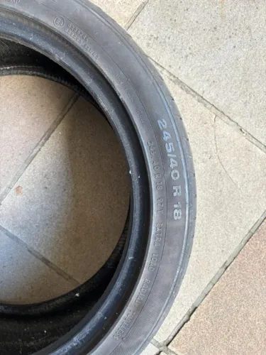 Jogo Pneus 245/40 R18 Continental original A5