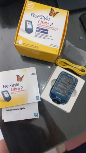 LEITOR DE GLICOSE FreeStyle Libre 2 Original Abbott - Novo - Nunca Usado
