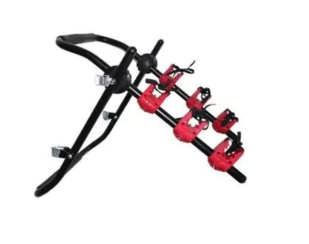 Suporte Transbike Lobo Bike 3 Bicicletas Sedan Hatch SUV Aço Prata