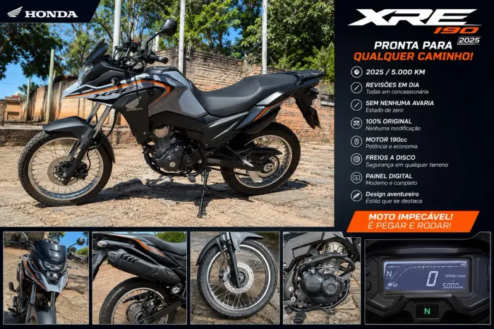 Xre 190 a mais nova
