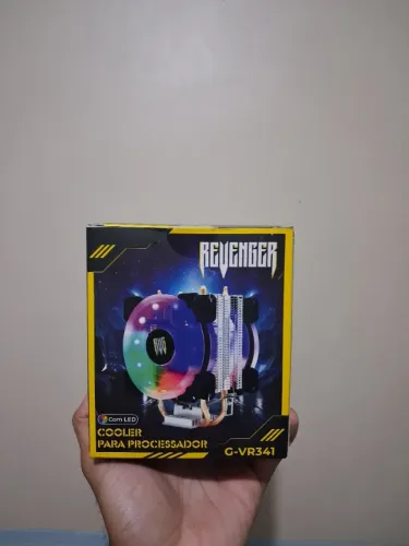 Air Cooler Gamer Duplo com LED RGB (Suporte AM4, LGA 1700 e X99)