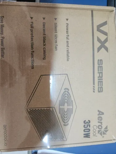 Fonte 350w Real AeroCool nova