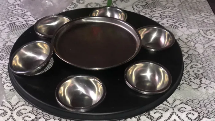 Aparelho de servir giratório (fondue)
