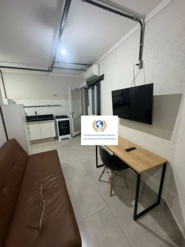 Kitnet com 1 dormitório para alugar, 20 m² por R$ 3.000,00/mês - Cidade Universitária - Ca