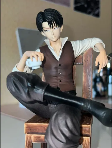 Action Levi Ackerman Attack on Titan Raro Bandai