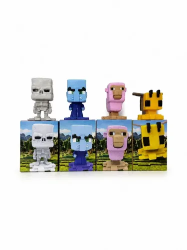 4 Bonecos Minecraft do McDonald?s - Coleção de Personagens