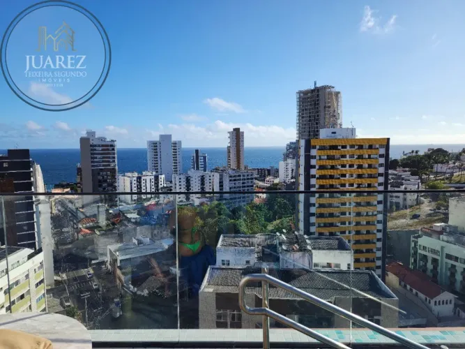 APTO STÚDIO NA BARRA NO ZN BARRA, MOBILIADO, ANDAR INTERMEDIARIO, VISTA PARCIAL DO MAR, ID