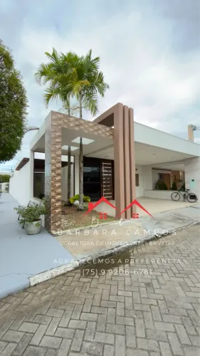 Casa 3/4, sendo uma suíte, Condomínio Portinari