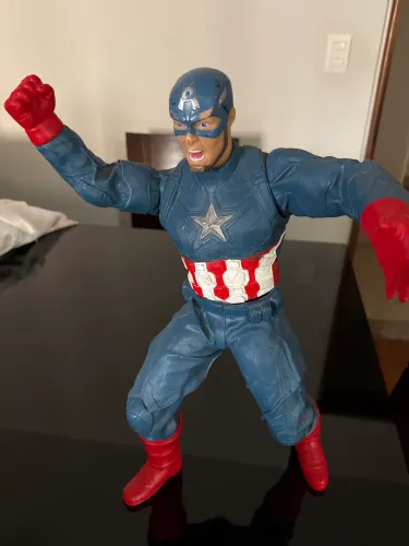 Super herói Capitão América 