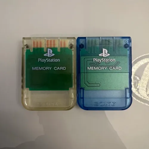 Memory Card PS1 original 2 unidades Sony PlayStation