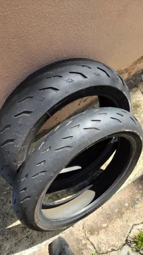 Par pneu power5 hornet xj6 mt07 mt 09