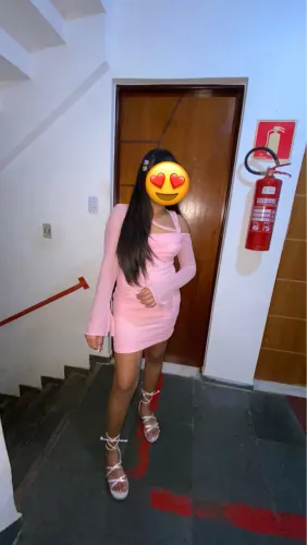 Vestido tule rosa 