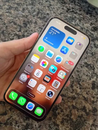 iphone 14 pro 128gb (Dourado)