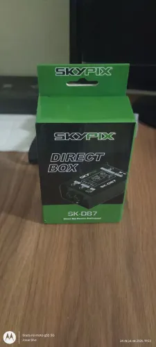 Direct Box Skypix Sk-DB7 Profissional Passivo - Áudio Lindo, Preço Incrível! ? (Seminovo