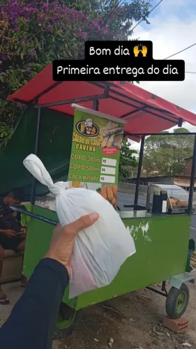 Carroça de caldo de cana 