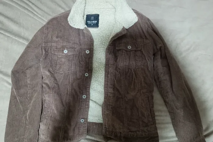 Jaqueta POLO WEAR veludo cotelê masculina tamanho P