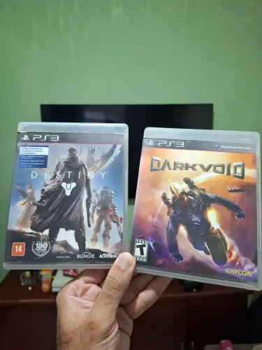 Lote 3 Jogos PS3: PES 2013 + Destiny + Dark Void (Mídia Física)