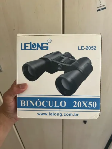 Binóculo Profissional Lelong 20x50 LE-2052 Longo Alcance com Bolsa