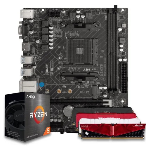 Pichau Kit upgrade, AMD Ryzen 5 5500, A520M DDR4, 8GB