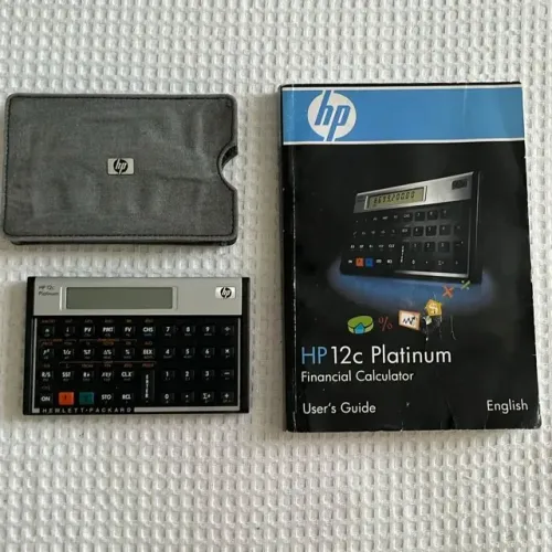 calculadora financeira hp 12c platinum
