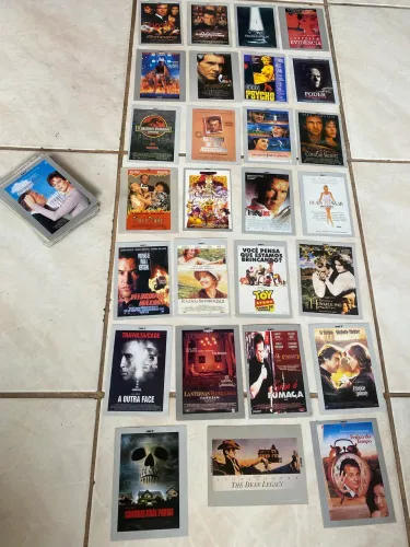 258 Fichas Filmes Da Revista Set Cinema Anos 80/90