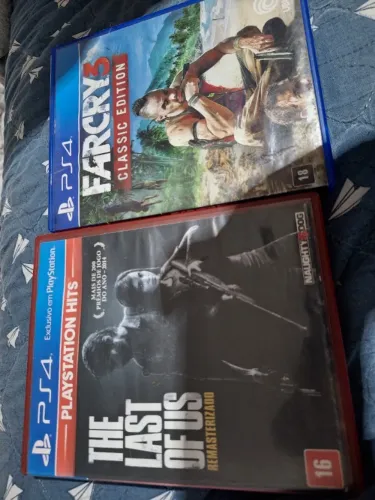 Jogos the last of us e farcry 3 