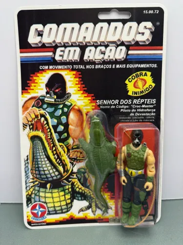 Comandos em Ação Estrela Croc-Master Senhor dos Répteis