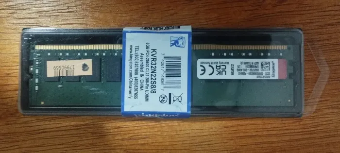 MEMÓRIA RAM 8GB DESKTOP KINGSTON