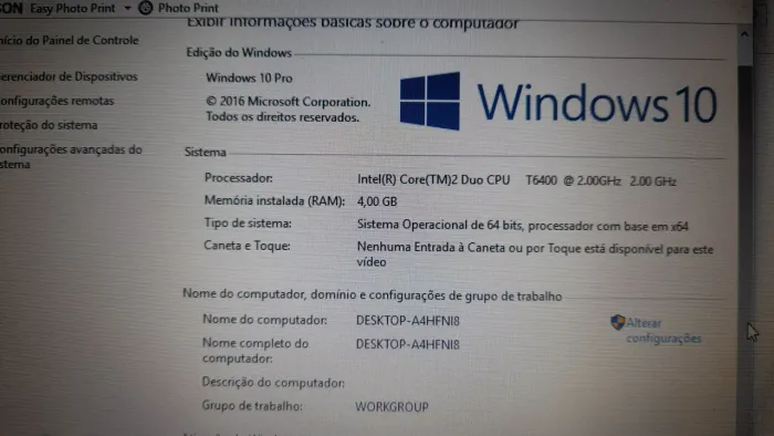 Notebook hp pavilion